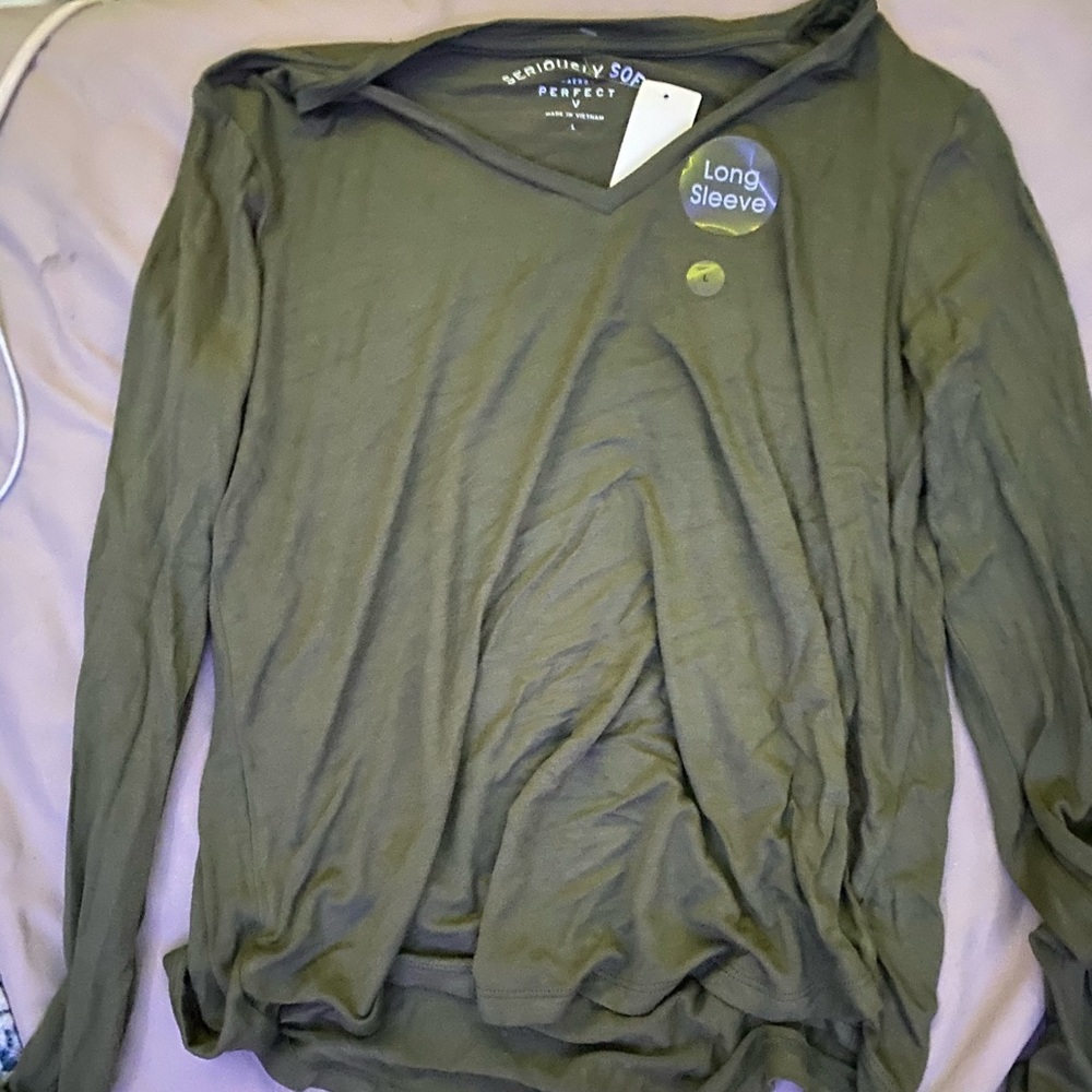 Green aero long sleeve
